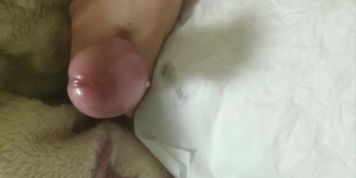 ?Japanese Boy Handjob? boy myself Cums hairless ?Hot Loads?