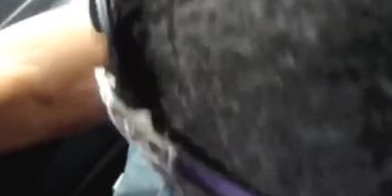 Face fucking while driving