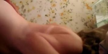 Big Natural Tits MILF fucked rough with Creampie