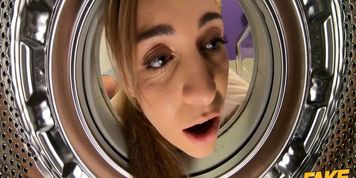 add fake big tits stuck washing
