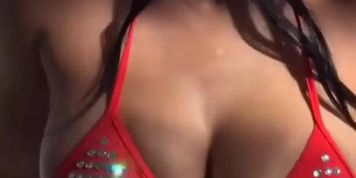 Kylie Jenner Bikini Scene  in Kylie Jenner Sexy Photos And Video Showing Off Her Curvaceous Bikini Body