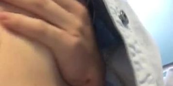 Quick fondle from a stranger at campus