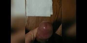 Edging and Moaning P-Spot Orgasm On The Floor (Old Video)