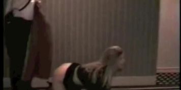 Wife fucking hotel security guard in public