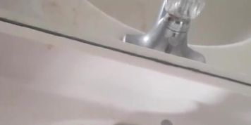 Pissing in the sink 