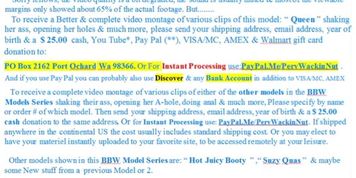 34th BBW xXxL Web Cam Model Series (Promo)