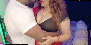 Maya Malik Hot Indian Bhabhi Hardcore Sex With Boyfriend Next Day After Wedding - Blowjob, Cumshot, Big Boobs