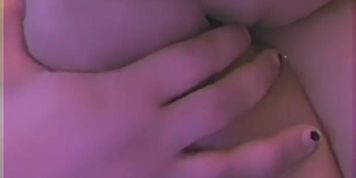 Bbw With Natural Boobs Sucking And Licking Nipple (Nipple Play)