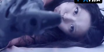 Asami Breasts,  Butt Scene  in Gun Woman