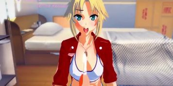 Fate/Grand Order: Alone Time with Mordred (3D Hentai)
