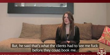 Expiring actress blonde gets fucked in the ass during a casting