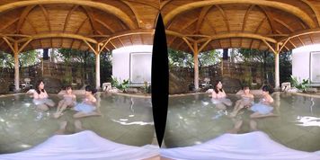 <T,M,A,V,R> ~ <72> ~ N4Tsuk0 M1Sh1Ma S4Rin4 Kur0K4Wa H0Taru M0R1 ~ 3 Milfs At The Onsen Want My Cock ~ 1