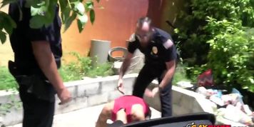 Interracial gay threesome on the streets! Rim job, Hardcore sex and so much jizz all in one place.