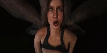Claire getting filled
