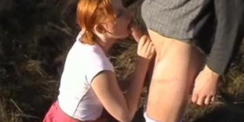 Sexy girl gets caught in the dunes. He wants to screw her, but he has to pay