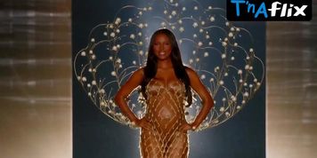 Jasmine Tookes Underwear Scene  in The Victoria's Secret Fashion Show 2025