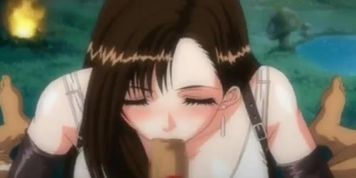 Tifa FF7 Blowjob English Subtitles