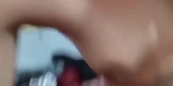 Latina teen self anal fuck with cucumber