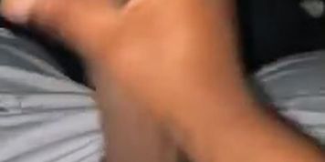 BBC solo jacking off huge load