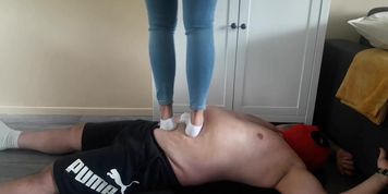 Natasha Rough Trampling In Socks