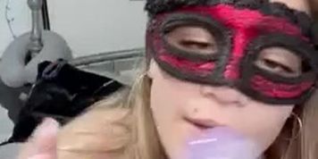 Avery Leigh Masturbation (Masked) (Andrea Truman)