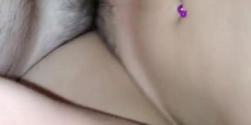 Small white chick rides cock for the 1st time