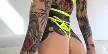 J.A OF - Yellow Lingerie LIVE