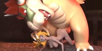 koopa se folla a la princesa