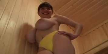 One of the biggest tits ever seen - video 1