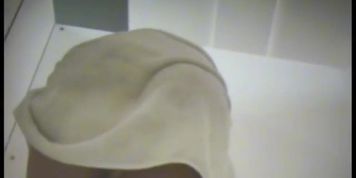 The perfect view of the perfect changing room ass on the cam