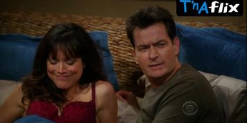 Liz Vassey Underwear Scene  in Two And A Half Men