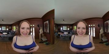 Your Curvy Stepdaughter Lizzie Love Needs A Cumshot Facial To Get Perfect Skin While Her Mother Is Out