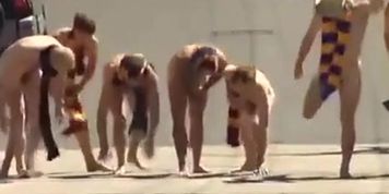 naked rugby training
