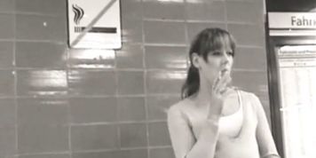 Pregnant girl smoking more than ever