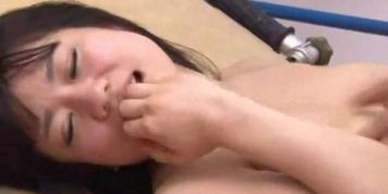 Mosaic: Asian girl fucked hard
