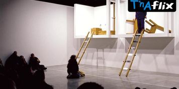 Marina Abramovic Breasts,  Butt Scene  in Marina Abramovic: The Artist Is Present