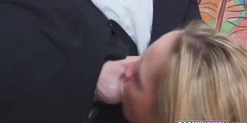 Sweet and lovely Holly Mack getting fucked by rough meat (Nina Elle)