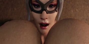 Marvel Comics - Hot Black Cat - Part 3 (Jenna Grace)
