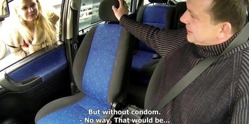 CZECH BITCH - Real WHORE Get Paid for Sex between Trucks (Barra Brass, Blaze Fyre)