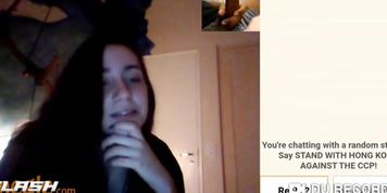 REAL omegle d!ck flash