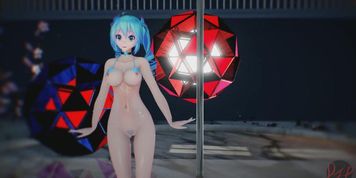 MMD R18 Nude Miku Mellow Mellow lewd camera 1102