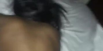Ebony gets backshots