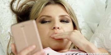 PRIVATE com - Hot Young Teen Gina Gerson Gets A Warm Big Black Cock Facial!