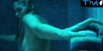 Natalie Martins Bush Scene  in Vampire Virus