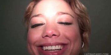 Pierced pussy latina slut having hardcore anal sex in POV - video 3