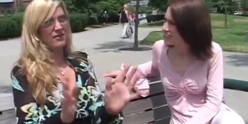 Horny MILF Lezzes Out With A Hot Brunette!