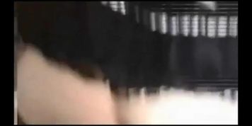 Amateur slut gets filmed taking a hard cock in her ass