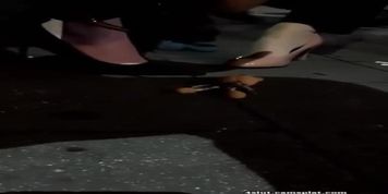 Under russian girls high heel shoes
