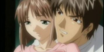 Hentai mother hot sucking stiff cock and fingering pussy