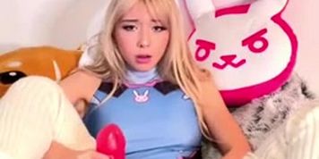 W.M OF - DiVa Gets Fucked By Giant Red Dildo